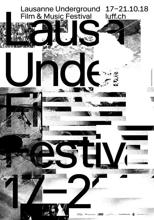 Visueller Auftritt für LUFF – Lausanne Underground Film & Music Festival, 2018